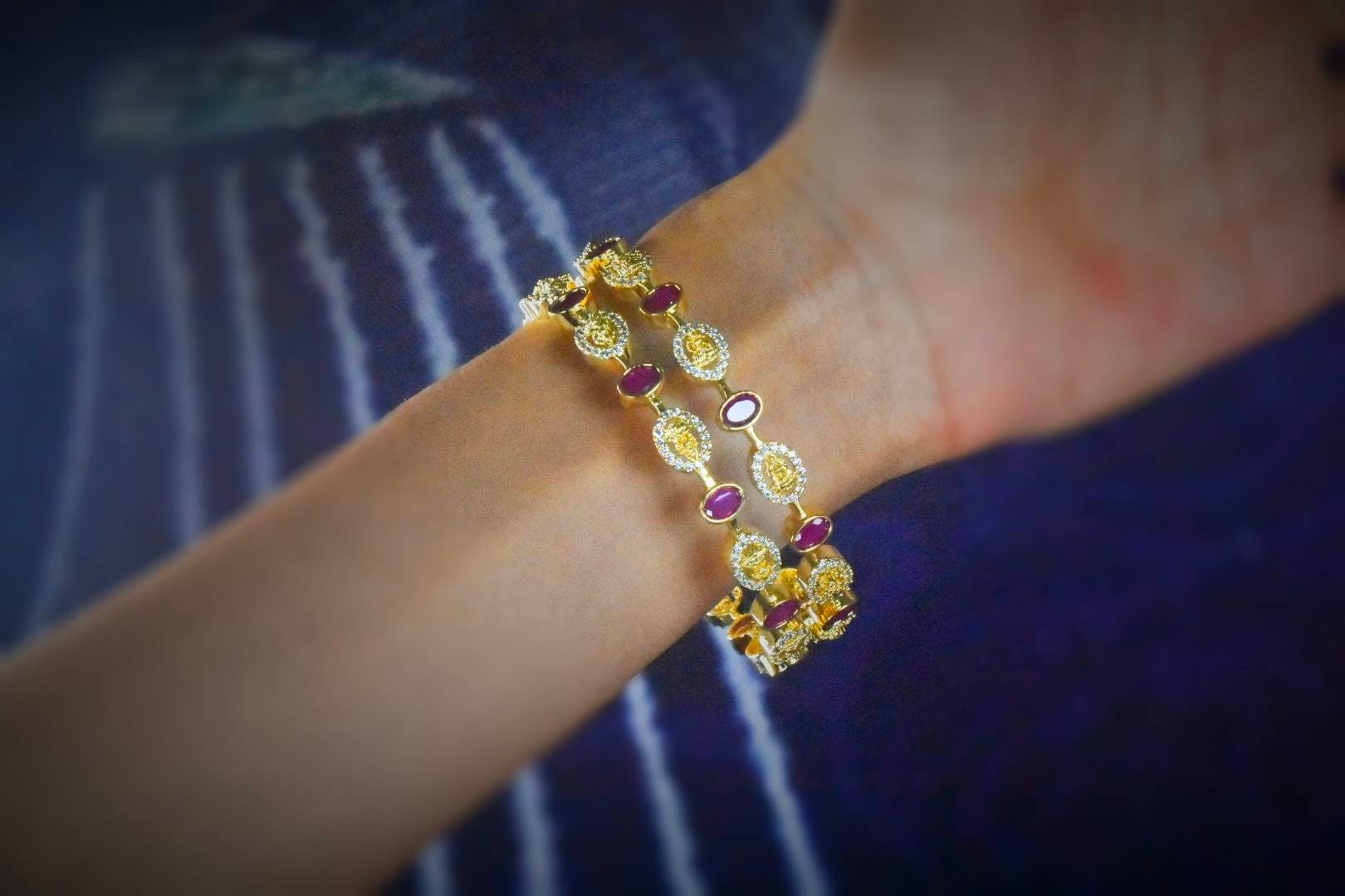Lakshmi on sale devi bangles