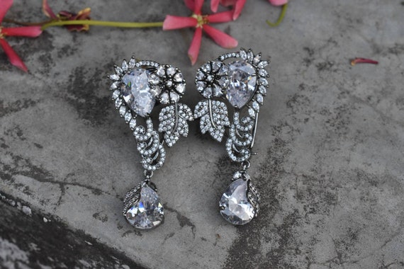 Update 178+ western diamond earrings super hot