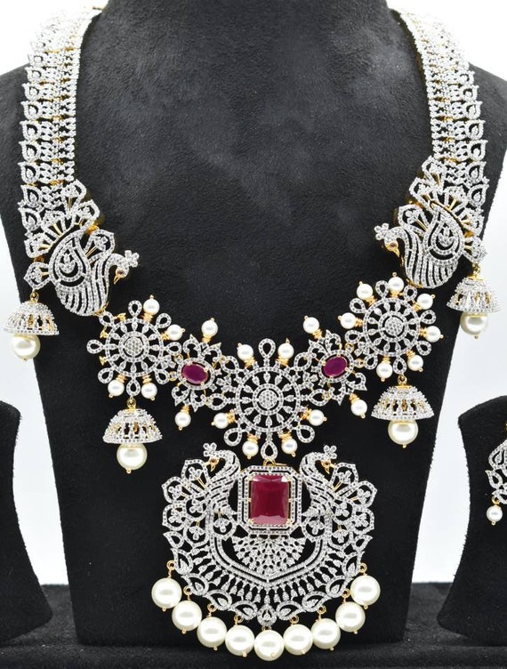 Diamond Necklace Model/long Necklace 