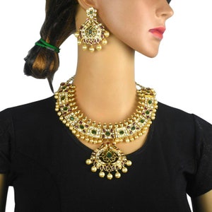 Indian Kundan Necklace/Kundan Jewelry /Kundan Earrings By Asp Fashion
