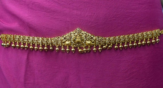 Antique Laxmi Chain Vaddanam by Asp Fashion Jewellery Etsy