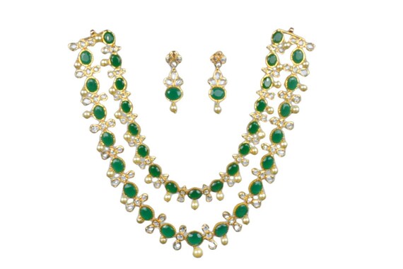 Emerald fashion jewelry deals