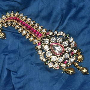 Indian Gold plated Kundan kalangi For Groom By Fashion By Asp Fashion