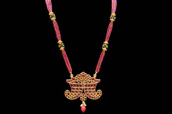 Kempu beads chains deals