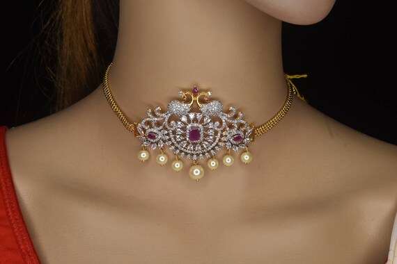Arihant Diamond Finished choker/armlets-bajuband