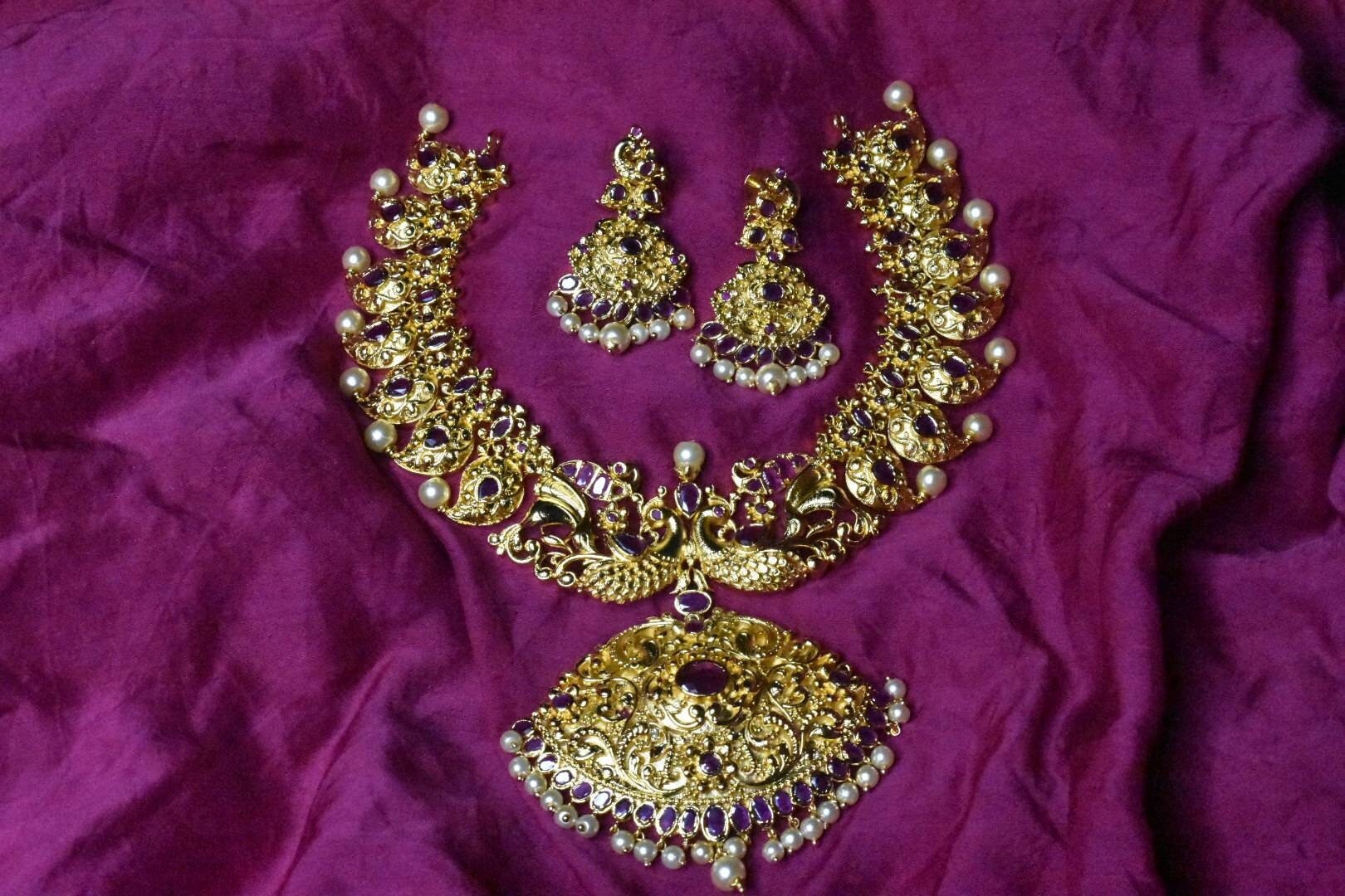 Gold plated hotsell mango mala online