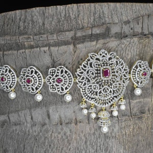 Indian Splendid American Diamonds Vaddanam By Asp Fashion