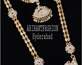 Cubic Zirconium 24 Ct Gold Plated 