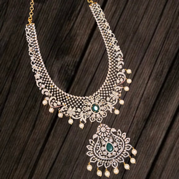 Diamond necklace deals replica