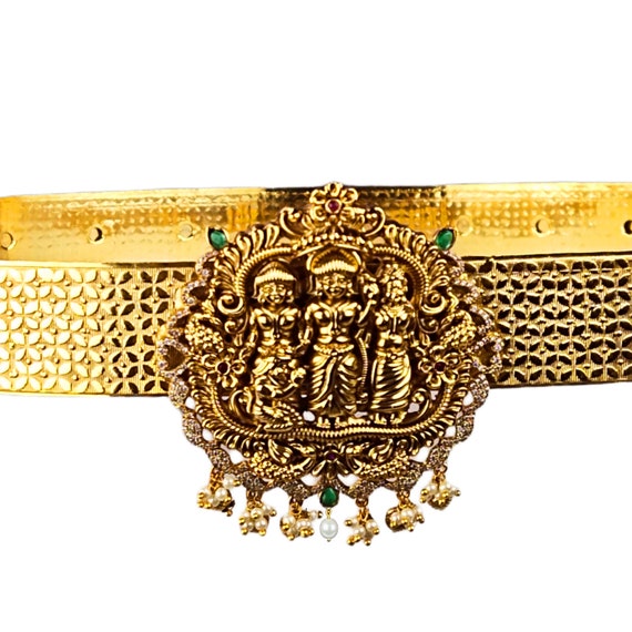 Vaddanam With Ram Parivar Pendant by Asp Fashion Jewellery Etsy UK
