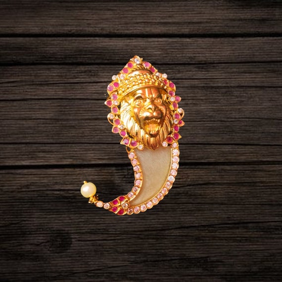 Buy Simha Puligoru Locket by Asp Fashion Jewellery Online in India