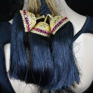 South Indian traditional jada kuchu set/jada kunchlum/hair-accessories/hair jewelry/Indian jewelry/Indian Bridal jewelry