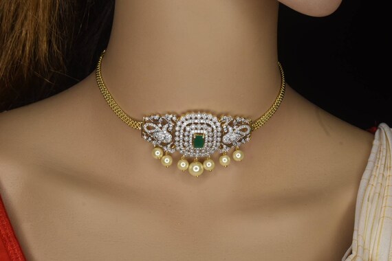 Arihant Diamond Finished Choker/armlets 