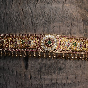 Asp Fashion Jewellery の Kundan Vaddanam/ウエストベルト/ヒップベルト