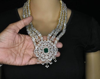 Heavy diamond necklace price deals