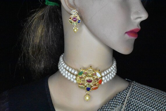 Navaratna choker on sale
