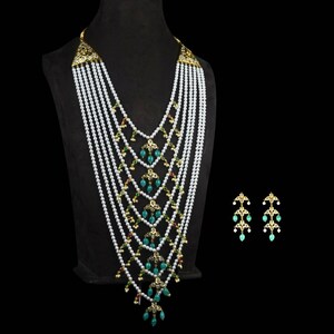 Indian Satladahar,rani haar,Bridal Necklace set By Asp Fashion