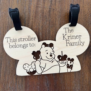 Honey Bear Stroller Tag