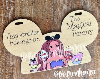 Mermaid Snacks Parks Magiczny Tag Wózka