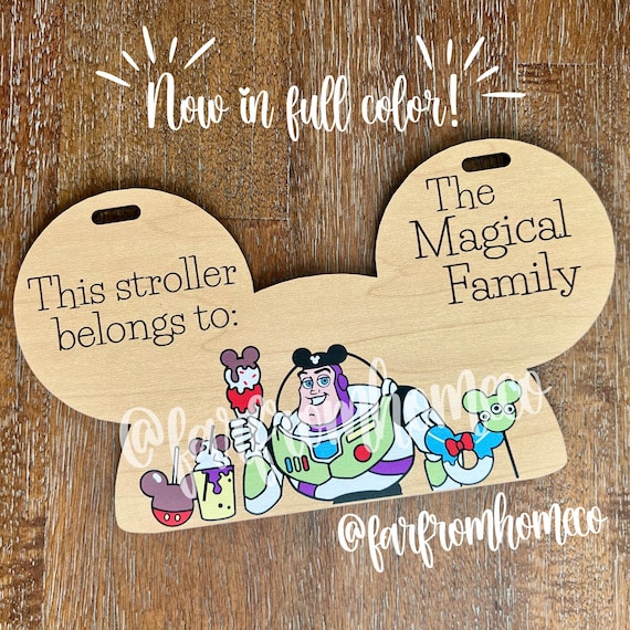 Space Ranger Toy Magical Stroller Tag