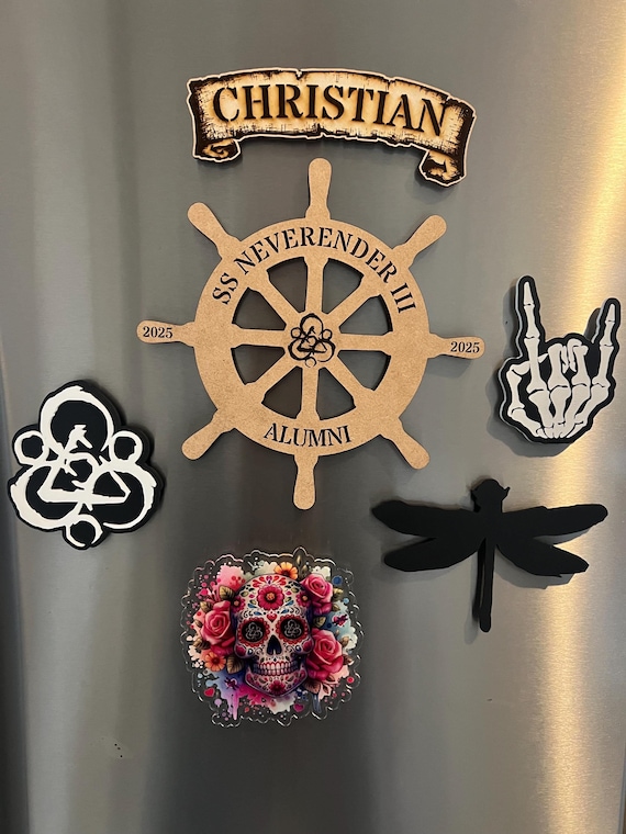 COTF Cruise III Interchangeable Personalized Magnet Door Decorations