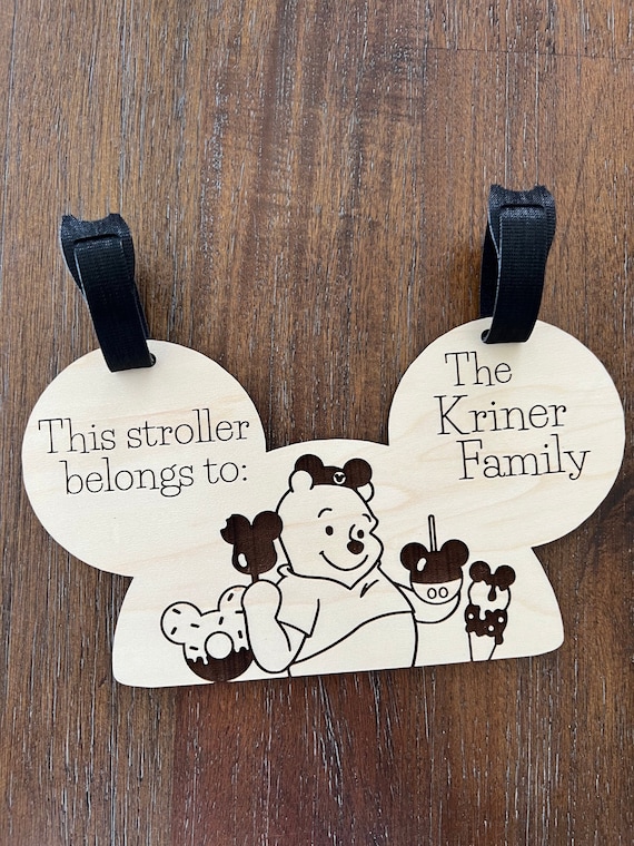 Honey Bear Stroller Tag