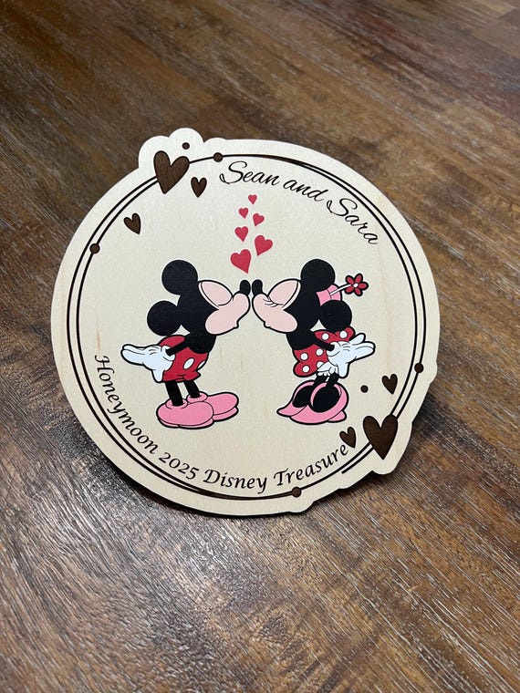 Couples Love Celebration Cruise Door Decor Personalized Magnet