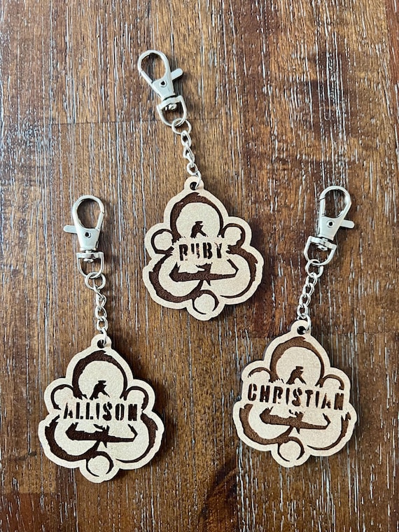 Personalized Keywork Keychain