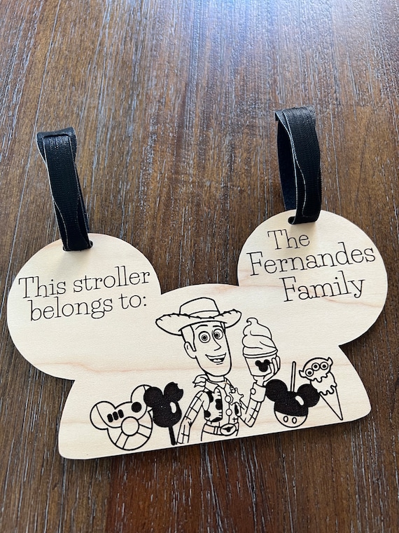 Cowboy Toy Magical Stroller Tag