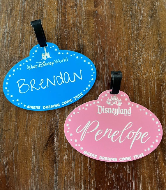 Parks Name Stroller Tag