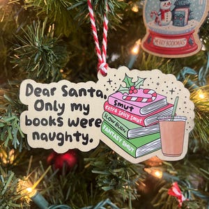 Spicy Book Club Leser Ornament