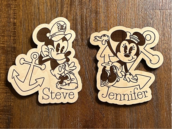 Cruise Door Decor Personalized Mouse  Magnets