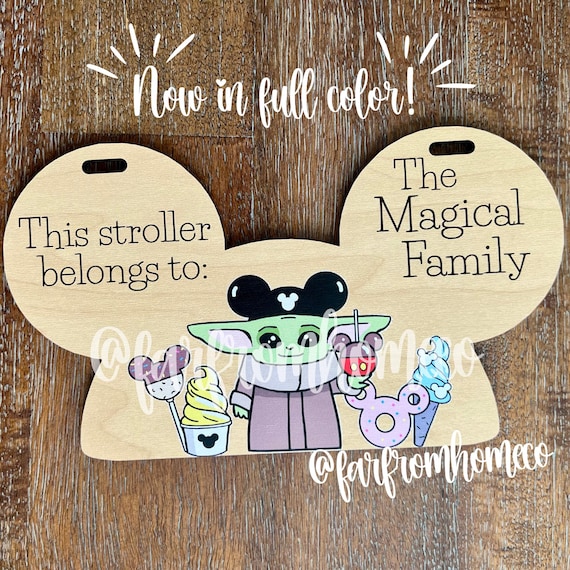 Baby Alien Space Stroller Tag