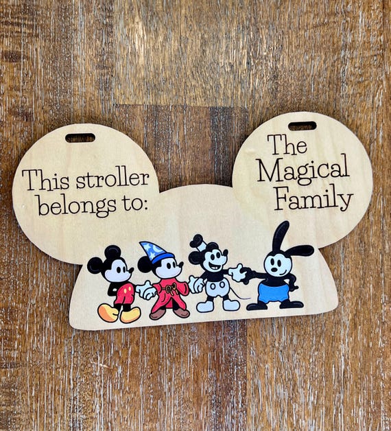 Main Mouse Classic Magical Stroller Tag