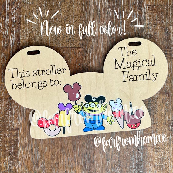 Alien Toy Magical Stroller Tag