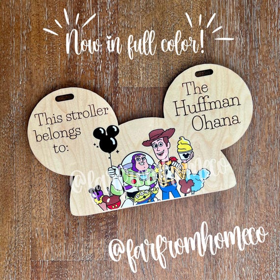 Cowboy Ranger Friends Magical Stroller Tag
