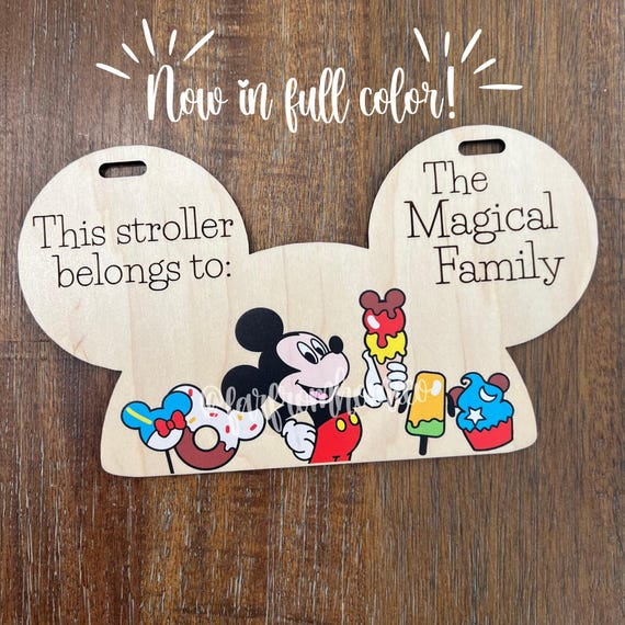 Main Mouse Magical Stroller Tag