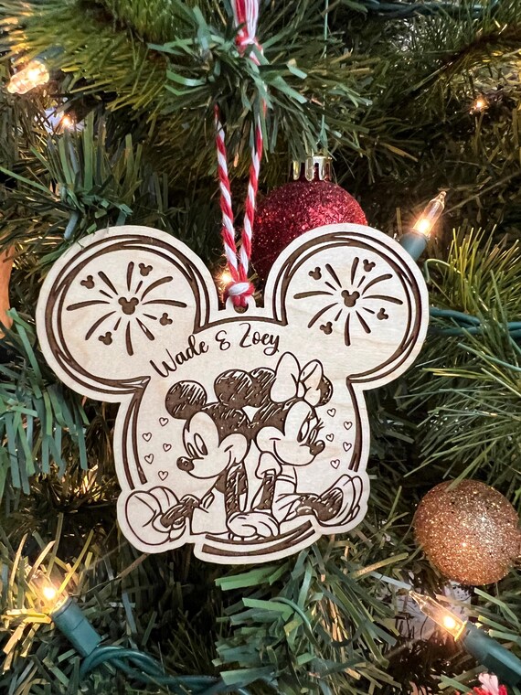 Love Couple Personalized Christmas Ornament