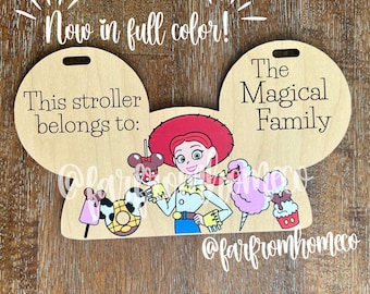 Médaille magique pour poussette Ms Cowboy Ranger Friends