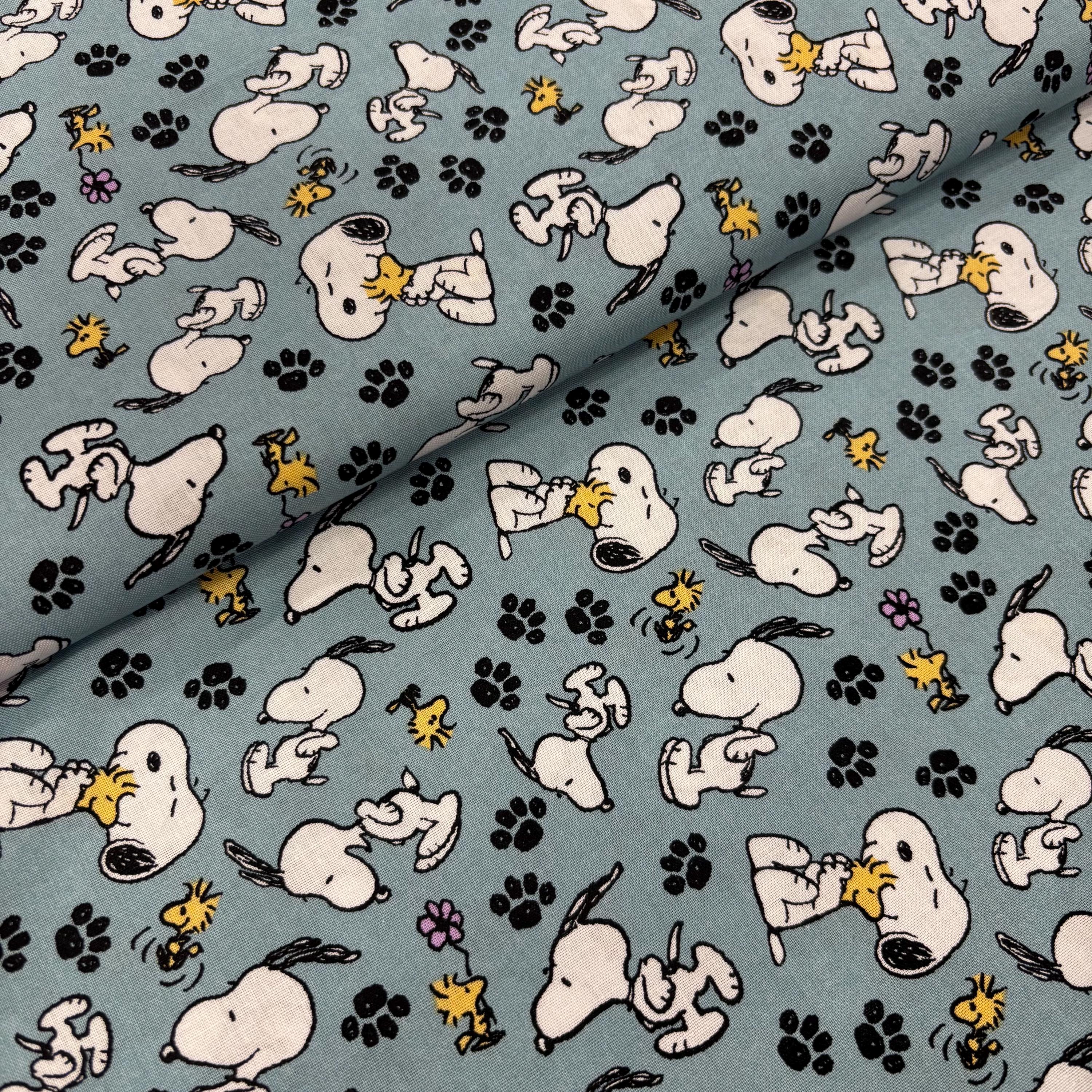 Snoopy Fabric - Etsy
