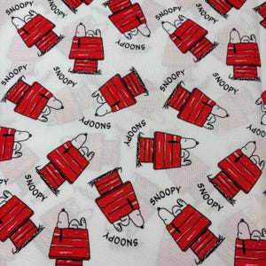 Snoopy fabric 100% cotton