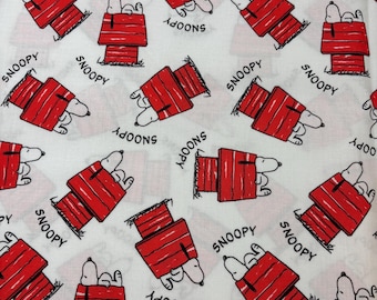Snoopy fabric 100% cotton