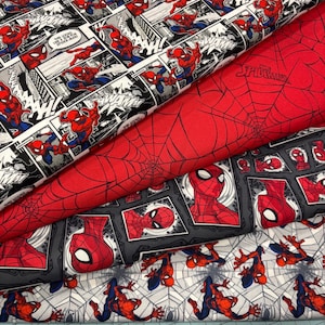 Spiderman-tygkollektion 100 % bomull