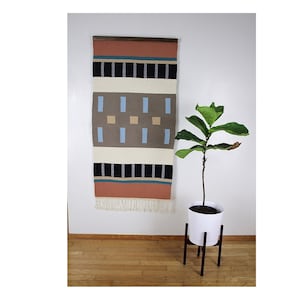 Fiber Art, Weaving, Tapestry, Woven Wall Art. Textile Art, Handwoven