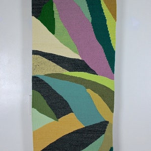 Fiber Art, Weaving, Tapestry, Woven Wall Art. Textile Art, Handwoven