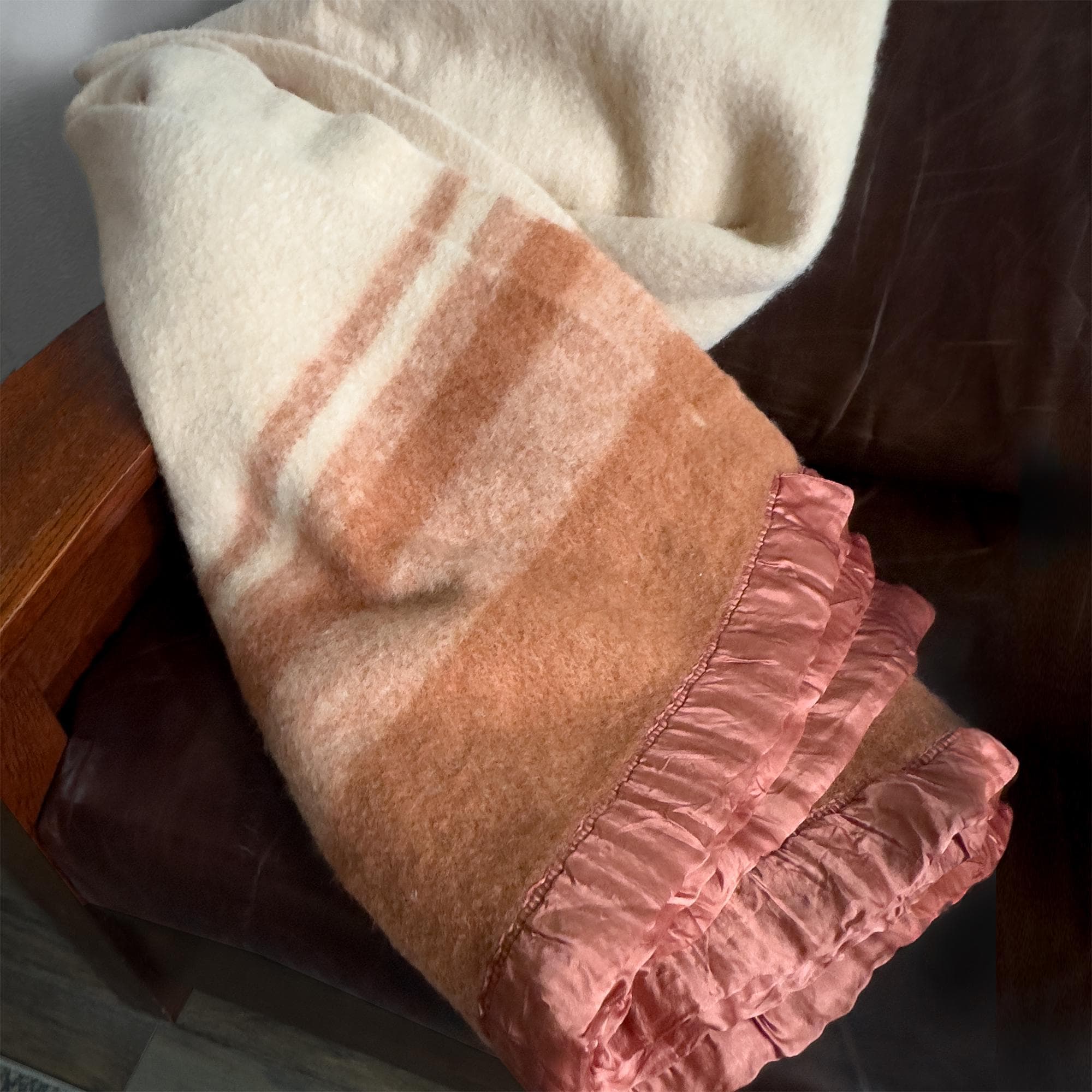 Faribo Wool Blanket Striped - Etsy