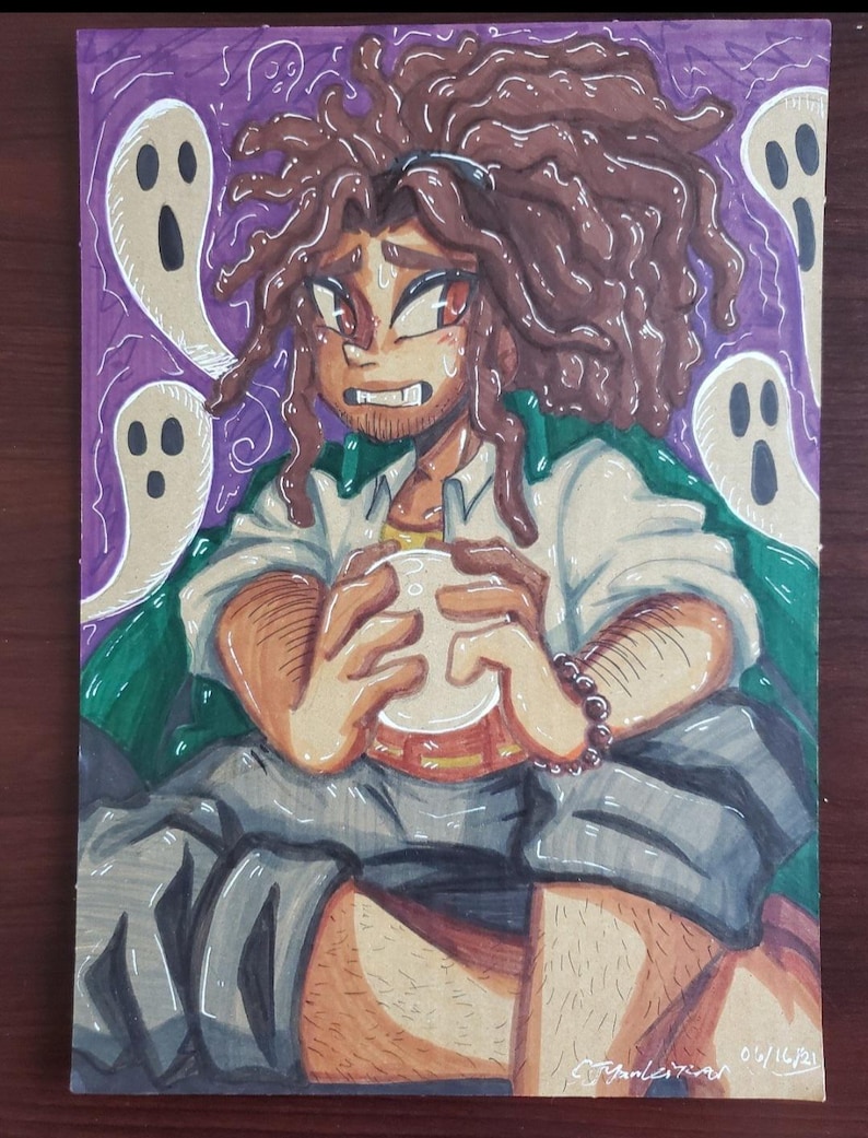 Danganronpa Yasuhiro Hagakure Original Art - Etsy