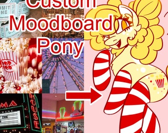 READ DESCRIPTION Custom Pony OC