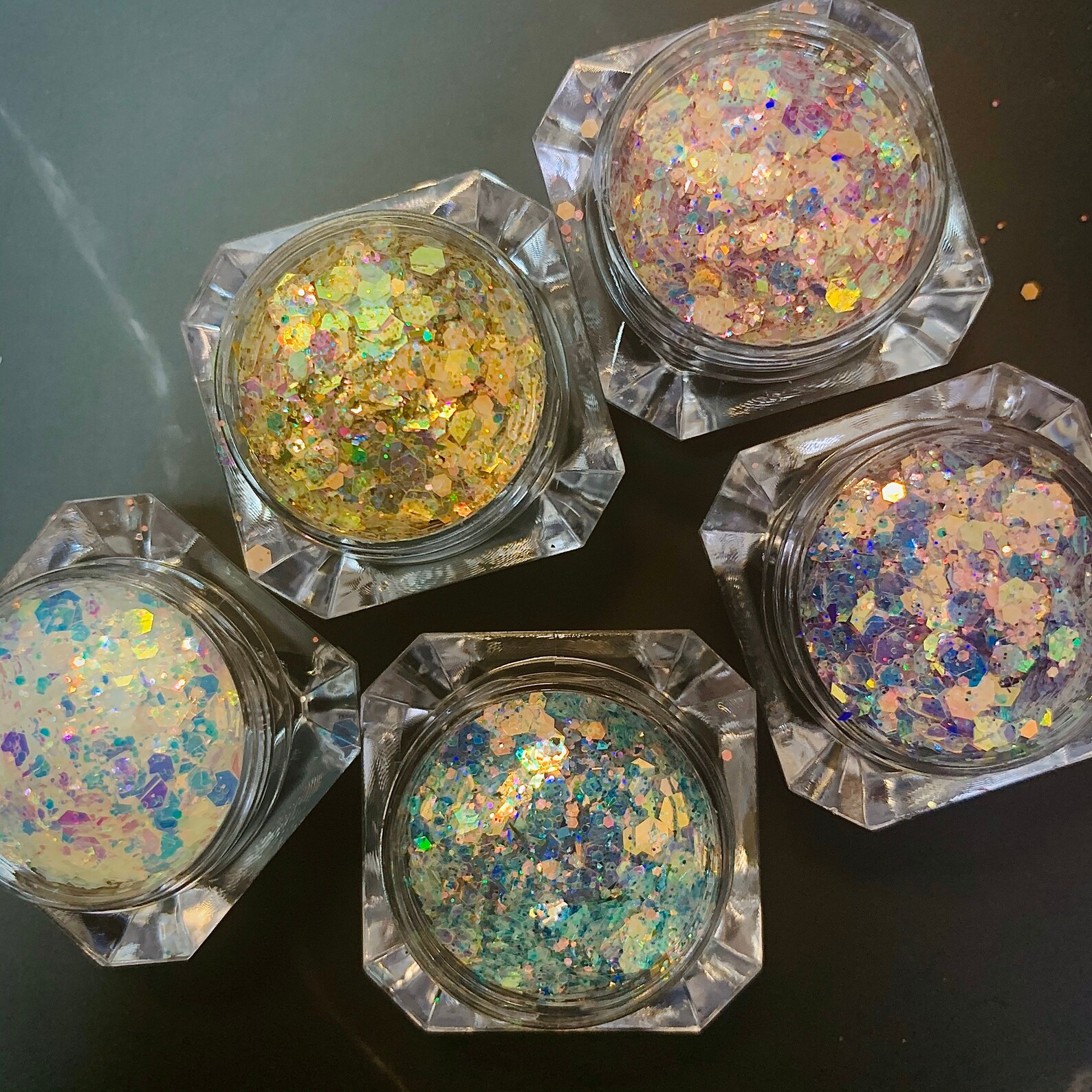 10g5 colors holographic glitteruv resin/resin craft/jewerly Etsy