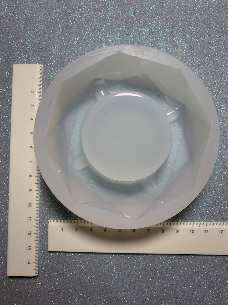 Shiny ashtray silicone mold UV resinresin craft